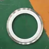 Gaxeta Dentada de Metal em Aço Inoxidável Gaxeta de Dente Ondulado Material 304/316/321