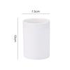 Taza de Enjuague Bucal para Hotel al por Mayor, Taza Recta de Cerámica de Colores para Cepillado de Dientes, Taza de Lavado para Parejas, Taza Dental para Posada B&B