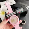 Caramelo de Pescado Colorido Silicona Reloj Moda Coreana Grande para Mujer Reloj Deportivo de Moda