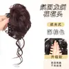 Suministro Directo de Fábrica de Pelucas, Moño de Cabello Liso, Moño de Cabello Realista, Moño de Cabello Esponjoso, Aro de Cabello Liso, Moño de Cabello Liso de Almacén con Mechones Largos