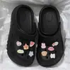 Zuecos de Verano para Hombre para Exteriores, Antideslizantes, Suela Suave, que Aumentan la Altura, Estilo Sencillo para Parejas, Sandalias de Playa Cerradas