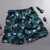 Calça de praia shorts para meninos sunga shorts casuais largos masculinos calça esportiva calça masculina de cinco pontas secagem rápida nova calça de praia