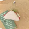 Acompañamiento de Eventos Pequeños Regalos al por Mayor Puestos Callejeros Lindo Peluche de Comida Muñeco Colgante Decoración Muñeco Mochila Bolsa Llavero