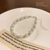 Pulseira Estelar de Pérolas Estilo High-End Inspirada no Xiaohongshu para Mulheres, Joia de Pulseira de Contas Versátil Elegante de Nicho de Luxo Leve