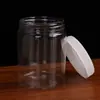 Botella de miel de plástico engrosada de 2 jin botella de plástico tarro para frutos secos de té mascota tarro de plástico de nuevo material boca ancha en stock