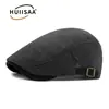 Gorra clásica de espiga para hombre, gorra de béisbol cálida con forro de forro polar para otoño e invierno, boina retro británica para mujer