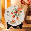 Novos Enfeites de Caqui Estilo Chinês para Mesa de Escritório, Bom Significado, Decoração de Mesa, Presentes de Inauguração de Casa, Decorações de Entrada