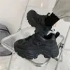 Zapatillas Dad para Mujer Ins 2023 Primavera Nuevas de Malla Transpirables Deportivas Casuales, Zapatillas Adelgazantes de Suela Gruesa para Aumentar la Altura