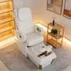 Cadeira de Massagem para Pés, Bacia para Pés, Salão de Beleza para Cílios, Cadeira Reclinável Especial para Tratamentos de Unhas, Cadeira de Beleza para Hidroterapia Spa