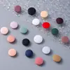 Botões de Pressão Plástico Colorido T5 para Roupas Infantis e Lingerie, Botões de Pressão de Resina Brilhantes e Foscos T3 T8 Preto e Branco