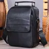Funda de Mochila de Cuero para Hombro de Hombre Transfronteriza Cubierta de Mochila Capa Superior Piel de Vaca Bolso Cruzado de Negocios Bolso Bandolera Casual Bolso para Teléfono Móvil 6479