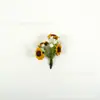 Decoración de Pastel para el Día del Maestro Simulación Alta Calidad Girasol Flor de Pastel Girasol Accesorios Flores Falsas Venta Caliente Transfronteriza