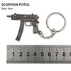 Pingente Mini 1911 Liga GLOCK Modelo P92 G17 Chaveiro Revólver Sand Eagle 5cm