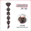 Peluca cola de caballo cabello trenzado peluca de doble cola de caballo trenza trenza boxeadora trenza sucia accesorios para el cabello peluca trenza falsa trenza colorida trenza