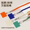 Cordón para teléfono Correa de cuello Cruzado Ajustable Retráctil para hombre Personalizado Creativo Cadena de moda para mujer Tarjeta de llave