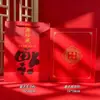 Ornamento em relevo de ouro maciço para boa sorte, nova decoração de folha de ouro estilo chinês para escritório, inauguração de casa e presentes de negócios