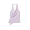 Primavera 2026 Nueva Moda Femenina Transfronteriza Europea y Americana Top de Tirantes de Satén de Seda Estilo Ins de Alta Gama Venta al por Mayor