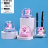 Panda Creativo Botella de Deriva Fluida Barco Pirata Flotante de Líquido Adorno de Descompresión Reloj de Arena de Gota de Aceite Regalo para Estudiante Venta al por Mayor
