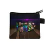 Monedero de Minecraft de Venta Caliente Transfronterizo, Mini Cartera Corta para Niños, Portallaves Portátil para Tarjeta de Acceso, Venta al por Mayor