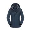 Jieke Rei Lobo Outdoor Três em Um Forro de Lã Removível Outono e Inverno Novo Conjunto de Duas Peças Masculino para Mulheres