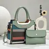 Bolso de Mujer de Gran Capacidad Estilo Coreano Nuevo 2025, Bolso Bandolera de Hombro Moderno y Sencillo, Bolso para Madre de Mediana Edad, Bolso Elegante a Cuadros