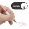 Tatuagem de Bordado Micro Modelagem Marca-Texto Pele Branca Caneta de Riscar Formato de Sobrancelha Caneta de Posicionamento de Formato de Sobrancelha Branca