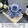 Ramo Artificial de Peonías de 5 Cabezas para Decoración del Hogar, Ramo de Mano, Decoración de Bodas, Arreglo y Venta al por Mayor