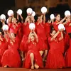 Esferas Emissoras de Luz no Brilho das Luzes, Apresentações de Dança, Desfiles de Moda Portáteis, Adereços de Coro Portáteis