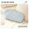 Bolsa de almacenamiento para ropa interior de viaje Bragas Bolsa de almacenamiento de viaje Sarja Portátil Tres en uno Bolsa de almacenamiento y organización para ropa interior