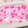 4-10mm Agujero Recto de ABS Perlas de Imitación Cuentas Sueltas Pulsera de Cuentas Hecha a Mano DIY Cadena para Teléfono Móvil Accesorios de Joyería Materiales