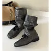 [En Stock] Botines Deportivos de Ballet Desmontables Dual-Wear para Mujer, Botas Frescas con Cordones para Primavera/Verano, Suela Gruesa, Punta Cuadrada