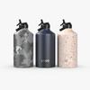 Copo Térmico Grande Capacidade 64oz Chaleira Espacial Tampa Magnética Aço Inoxidável Chaleira Esportiva Revestimento Cerâmico Copo Térmico