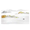 Fondo de Pantalla Paisaje Elegante Estilo Chino 2026 Tela para Pared de Fondo de TV Sala de Estar Sofá Mural de Papel Tapiz para Pared de Video