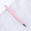 Caneta Esferográfica com Adesivo de Diamante DIY de Pressionar Nova Diversão Ilimitada Presente Criativo Presente Publicitário Caneta Esferográfica em Estoque