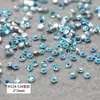 Zirconias Azules Lago Brillantes para Uñas Mini Pequeñas de Fondo Plano Decoraciones para Uñas de Arte Rhinestones Ojo de Caballo Gota de Agua Rhinestones al por Mayor