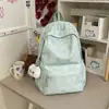 Mochila estilo coreano para chica dulce con bordado de estrellas, un diseño fresco y alegre, perfecta para el uso diario de chicas de secundaria y preparatoria, ya sea para la escuela o para ir de compras.