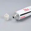 704 Borracha de Silicone RTV Branca Resistente a Altas Temperaturas Adesivo Líquido Isolante Adesivo de Cura Interna Selante Tubo de Alumínio Selante