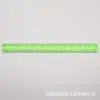 30CM4 cor transparente régua côncava régua côncava totalmente transparente régua de plástico régua de publicidade sem logo fabricantes atacado