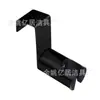 Suporte para Pistola de Chuveiro de Banheiro Sem Furos Aço Inoxidável 304 Base de Bidê Suporte Preto Gancho Suporte de Chuveiro