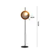 Moda Nórdica Quarto de Estudo Designer Lâmpada Vertical Lado do Sofá Modelo de Quarto Sala de Estar Simples Pós-moderno Luminária de Chão