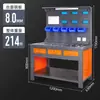 Mesa de Ferramentas de Alta Resistência para Oficina de Fábrica Mesa Operacional Antiestática Torno CNC Fresadora Furadeira e Rosqueadeira Bancada de Trabalho Mesa de Material