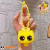 Brinquedo Criativo de Apertar com Olhos Saltando Descompressão Chaveiro Fofo Pingente Boneca Pingente de Chaveiro Bolsa Pequeno Presente