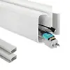 Canal de Gestión de Cables para Mesa, Canal de Cables de PVC, Canal de Cables Cuadrado de PVC, Caja de Cables de PVC Montada en Superficie, Canal de Cableado, Caja Eléctrica, Canalización de Cables de Red
