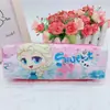 Bolsa para lápices de dibujos animados Stitch de Comercio Exterior Transfronterizo, Estudiante Linda Bolsa para lápices de Conejo Azul, Bolsa de Almacenamiento de Papelería para Niños, Premios
