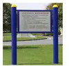 Sendero de Fitness Barra Horizontal para Exteriores Barras Paralelas para Exteriores Equipo de Dominadas para Exteriores Máquina de Caminar para Parque Fitness para Exteriores