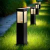 Lámpara de Césped Minimalista Moderna, Lámpara de Jardín Impermeable para Exteriores, Lámpara de Paisaje para Villa en el Jardín, Lámpara de Suelo para Carretera Comunitaria, Material de Aluminio