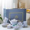 Venda Direta de Fábrica Conjunto de Café Europeu de Porcelana Óssea High-End Conjunto de Chá para Chá da Tarde Britânico Caneca de Café Cerâmica