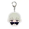 Atacado de Anime Jujutsu Kaisen Mercadoria de Anime Feito por Fãs Versão Q Chaveiro de Acrílico Transparente Dupla Face Bidimensional Transfronteiriço