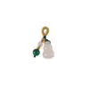 Calcedonia Blanca Ruyi Calabaza Cuerda Pequeña Tejida a Mano Colgante Pulsera Joyería Accesorios Colgante Hecho a Mano DIY Producto Semi-Terminado