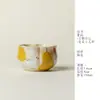 Taza Maestro Pintada a Mano Creativa Rinyu Guisong Jardín de Peras Cultural y Creativo Taza de Té Pequeña Ganso Blanco Uso Personal Taza Individual Taza de Degustación de Té
